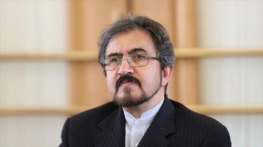 El portavoz de la Cancillería de Irán, Bahram Qasemi.