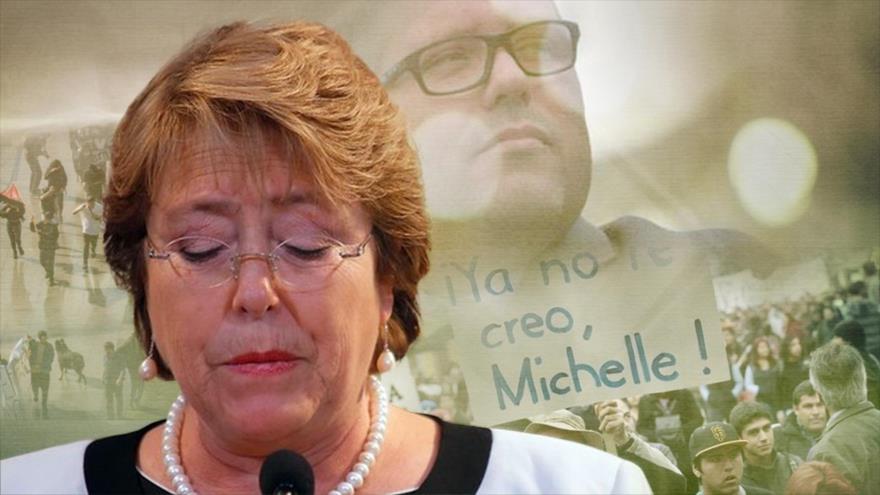 La presidenta de Chile, Michelle Bachelet, se enfrenta al nivel más bajo de popularidad debido al escándalo de corrupción que atribuyen a su familia, así como a diversas reformas de su Gobierno que alientan marchas en ese país suramericano.