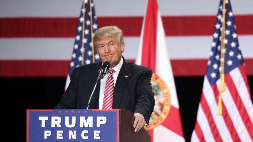 El candidato republicano a la Presidencia de EE.UU., Donald Trump.