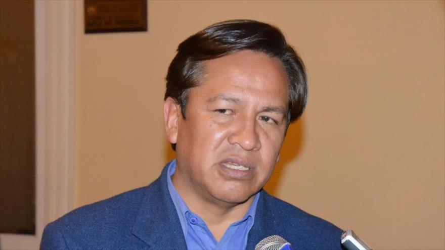 El secretario del Consejo de Defensa del Silala por parte de Bolivia, René Martínez.