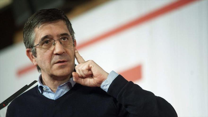 El secretario de Acción Política y Ciudadanía del PSOE, Patxi López.
