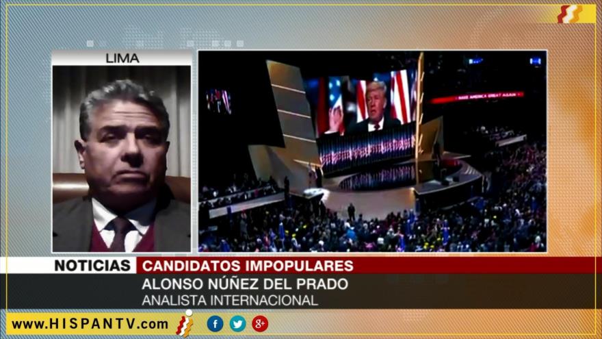 "Estadounidenses están cansados del establishment político"