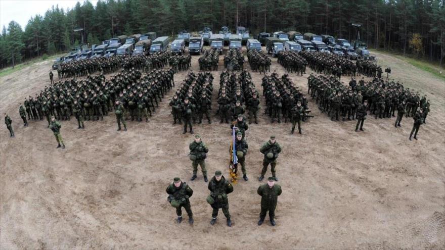 Soldados de la Organización del Tratado del Atlántico Norte (OTAN).