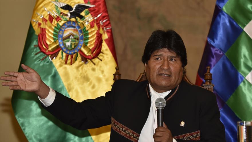 El presidente de Bolivia, Evo Morales.