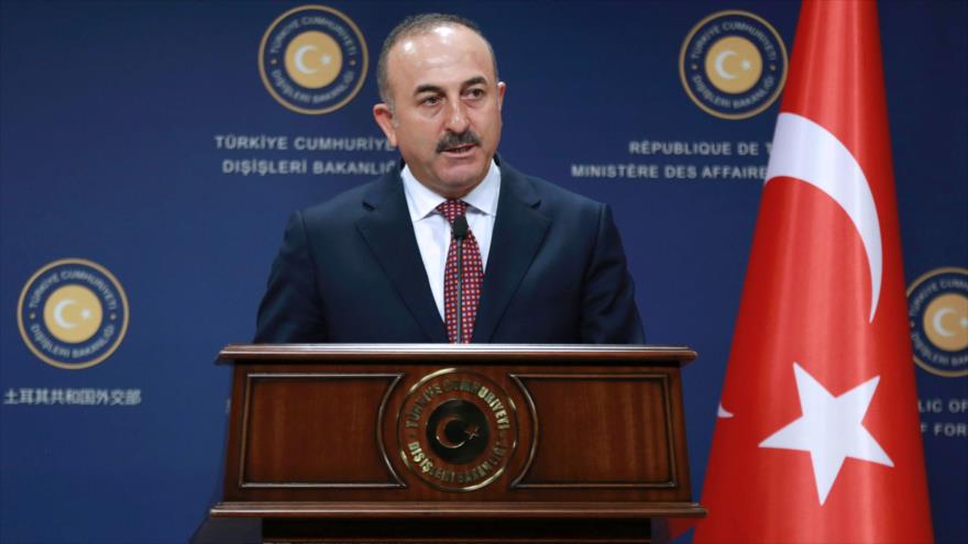 Ministro turco de Asuntos Exteriores, Mevlut Cavusoglu.