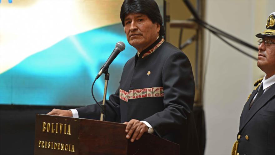 El presidente de Bolivia, Evo Morales.