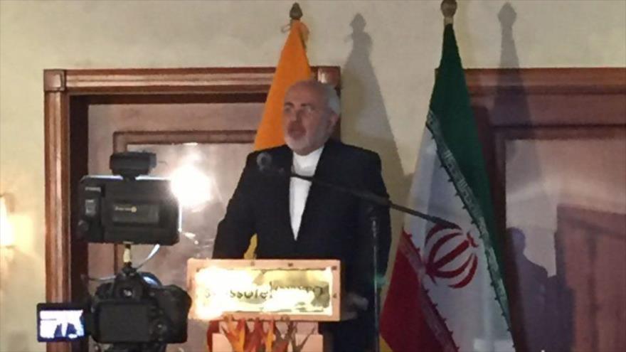 Canciller iraní ofrece un discurso en Foro económico Ecuador-Irán