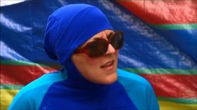 Prohibición del burkini en Francia choca con derechos de la mujer