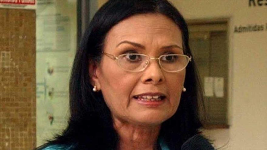 La rectora principal del Consejo Nacional Electoral (CNE) de Venezuela, Socorro Hernández.