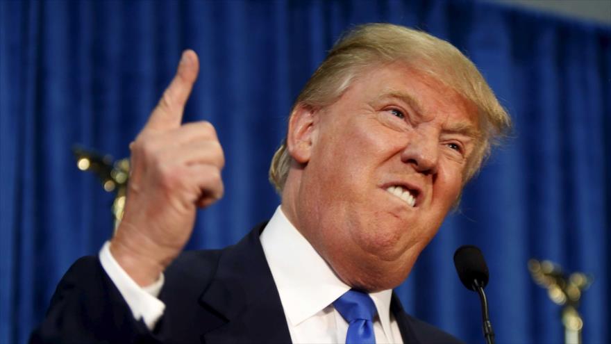 El candidato republicano a la Presidencia de EE.UU., Donald Trump.