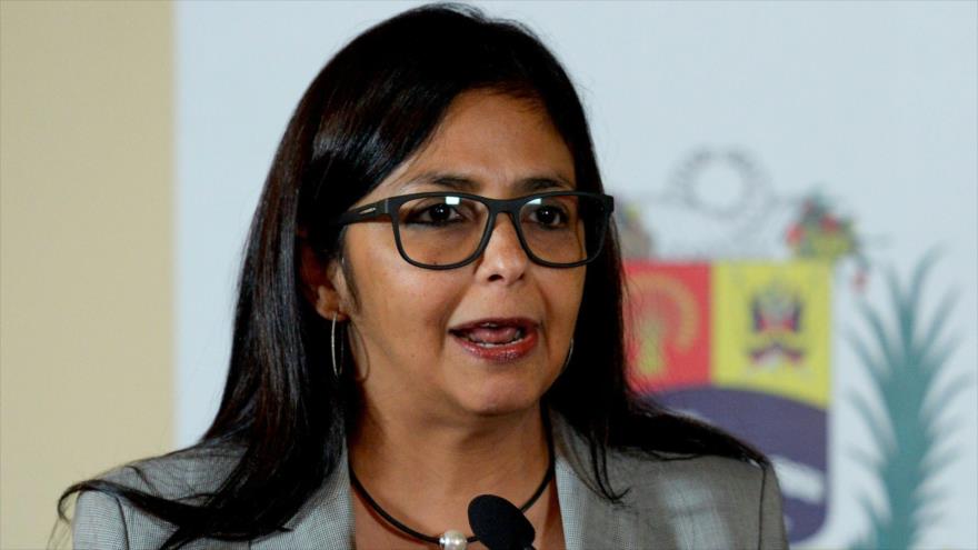 La canciller venezolana, Delcy Rodríguez.