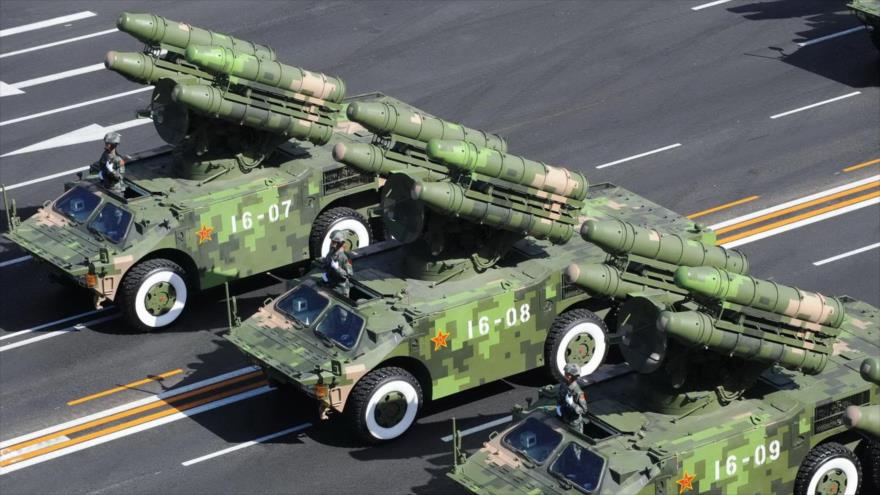 Sistemas de defensa aérea del Ejército de China.