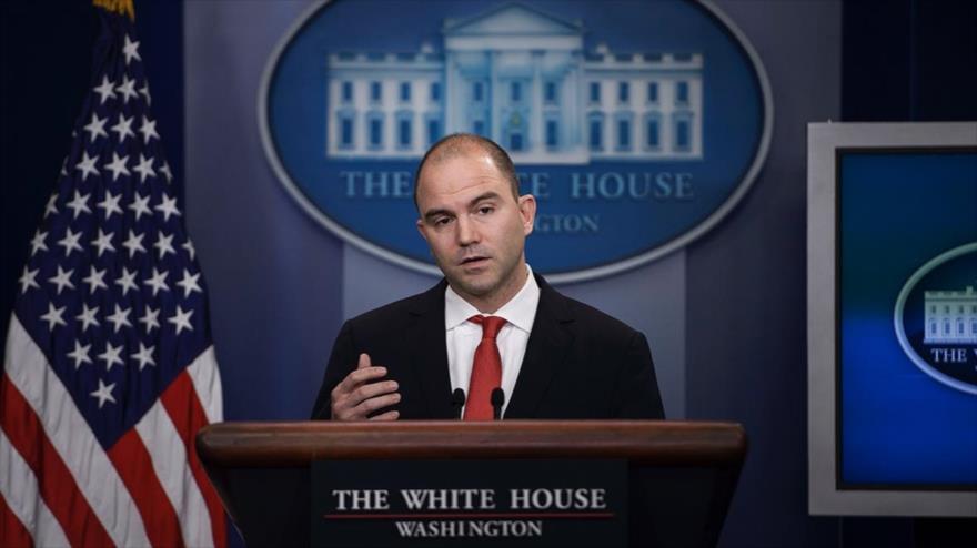 El asesor de Seguridad Nacional de la Casa Blanca, Ben Rhodes.