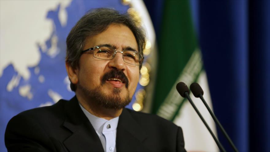 El portavoz de la Cancillería iraní, Bahram Qasemi.