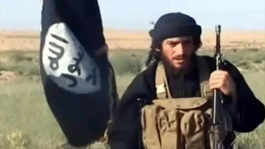 El portavoz de EIIL, Abu Mohamad al-Adnani.