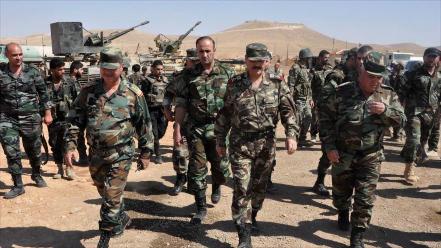 Fuerzas sirias en Alepo.