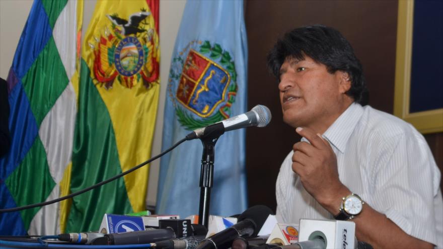 El presidente de Bolivia, Evo Morales.