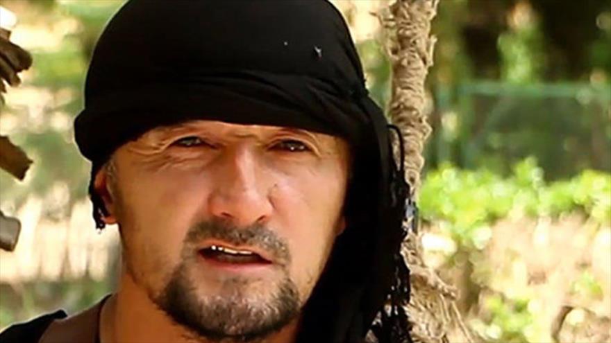 El excoronel tayiko Gulmurod Khalimov, a quien EE.UU. entrenó antes de que se uniera a las filas del grupo terrorista Daesh.