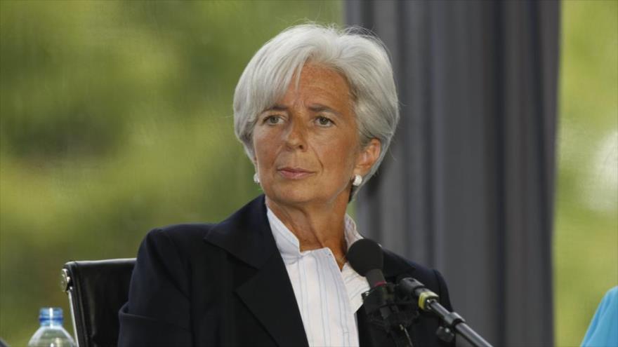 La directora gerente del Fondo Monetario Internacional (FMI), Christine Lagarde.