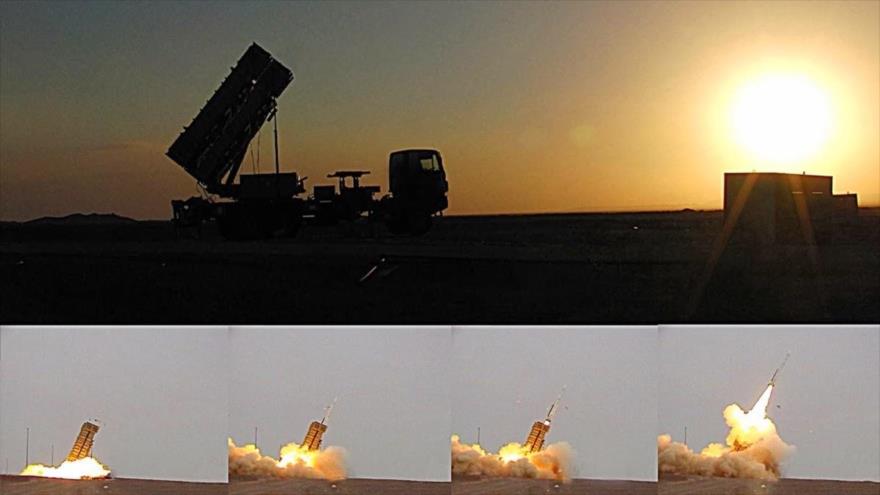 Sistema de defensa antimisil TALASH, de fabricación iraní. 