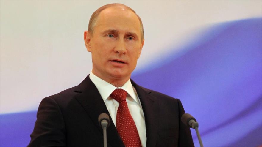 Vladimir Putin, presidente de Rusia. 