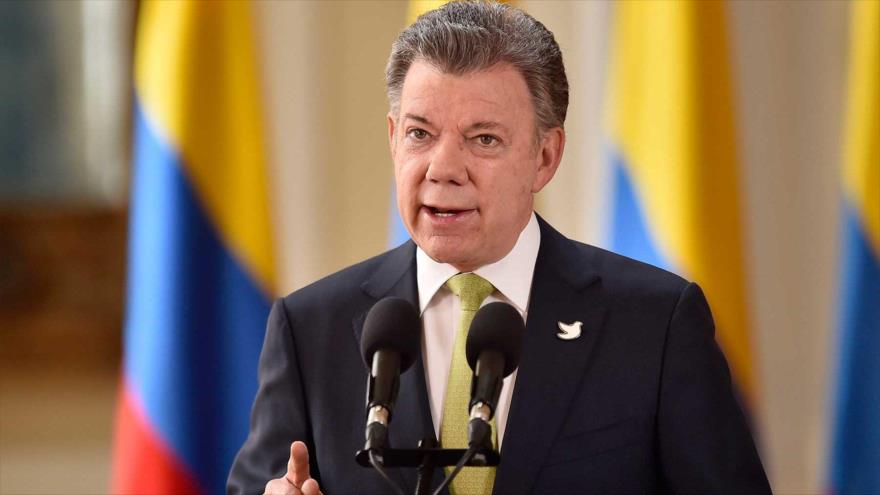 El presidente de Colombia, Juan Manuel Santos.