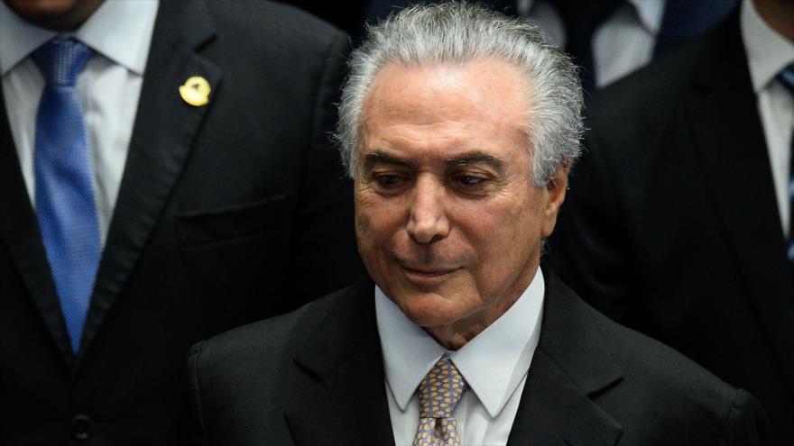 El nuevo presidente de Brasil, Michel Temer.