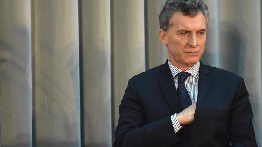 El presidente de Argentina, Mauricio Macri.