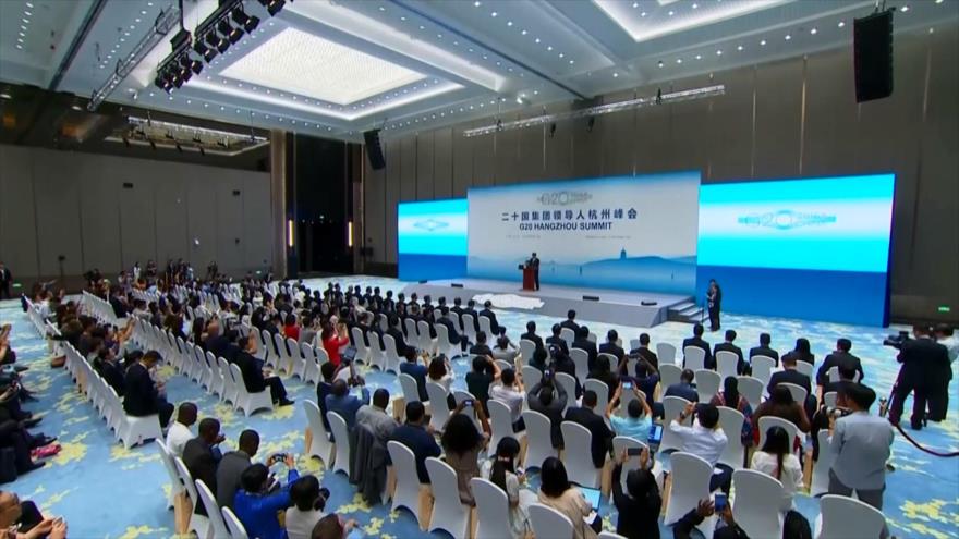 Cumbre del G20 busca crecimiento del comercio mundial