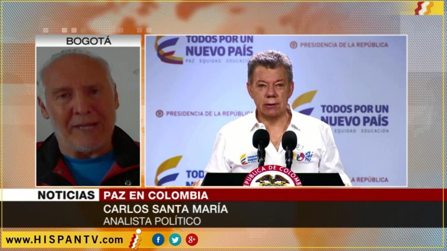 ‘Colombianos votan en plebiscito por la seguridad en su país’