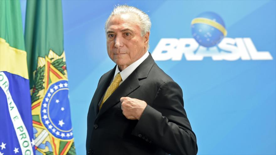 Michel Temer, quien asumió la presidencia de Brasil tras las destitución de la exmandataria Dilma Rousseff.