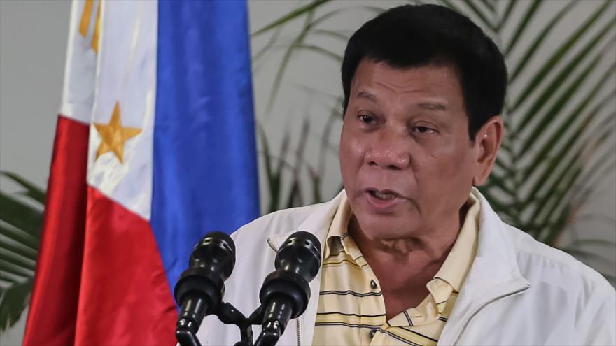 Presidente filipino, Rodrigo Duterte.