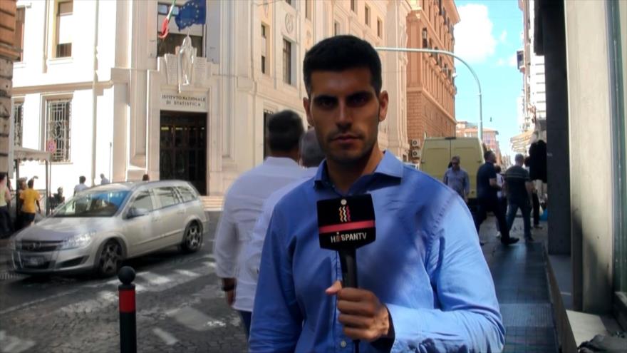 INE: economía italiana se para y amenaza sector productivo