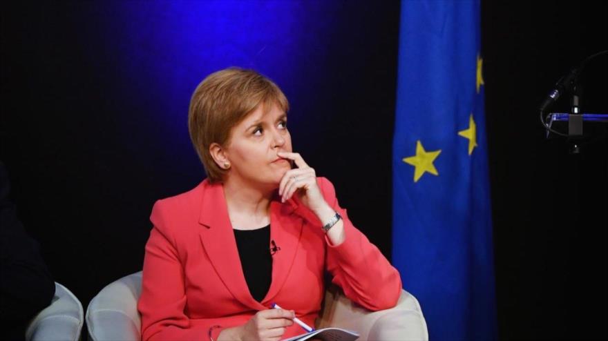 Primera ministra de Escocia, Nicola Sturgeon.
