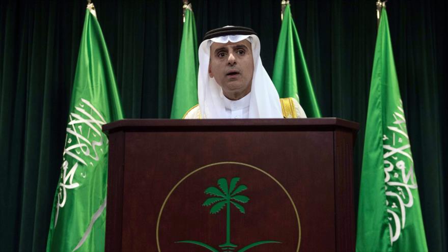 El ministro saudí de Asuntos Exteriores, Adel al-Yubeir.