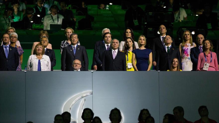 ¡Fora Temer!: gritan en apertura de Juegos Paralímpicos Río 2016