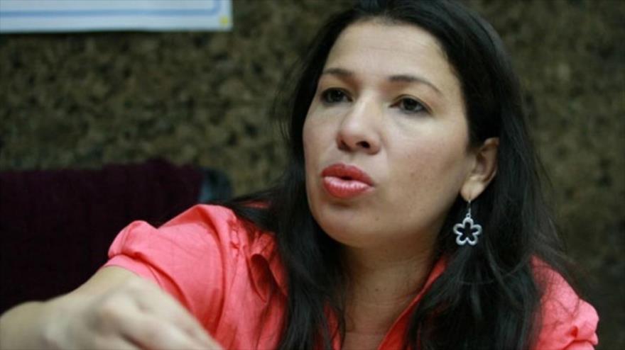 La rectora del Consejo Nacional Electoral de Venezuela, Tania D Amelio.