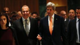 Lavrov y Kerry buscan en Ginebra un plan de paz para Siria