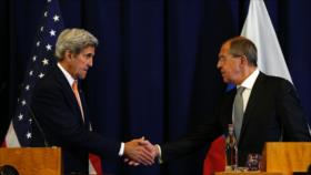 Kerry y Lavrov anuncian un plan de paz para Siria