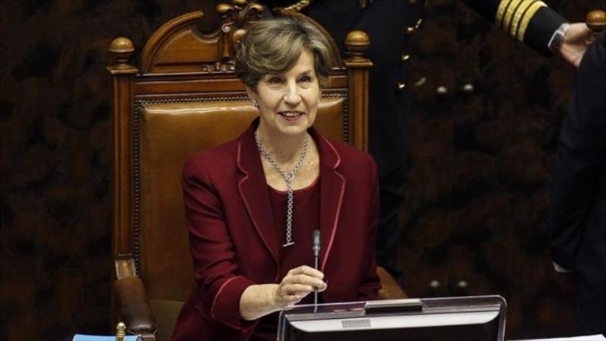 La senadora y presidenta del Partido Socialista de Chile, Isabel Allende.