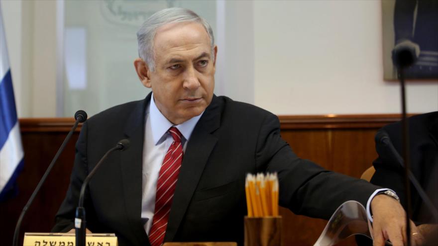 El primer ministro del régimen de Israel, Benyamin Netanyahu.