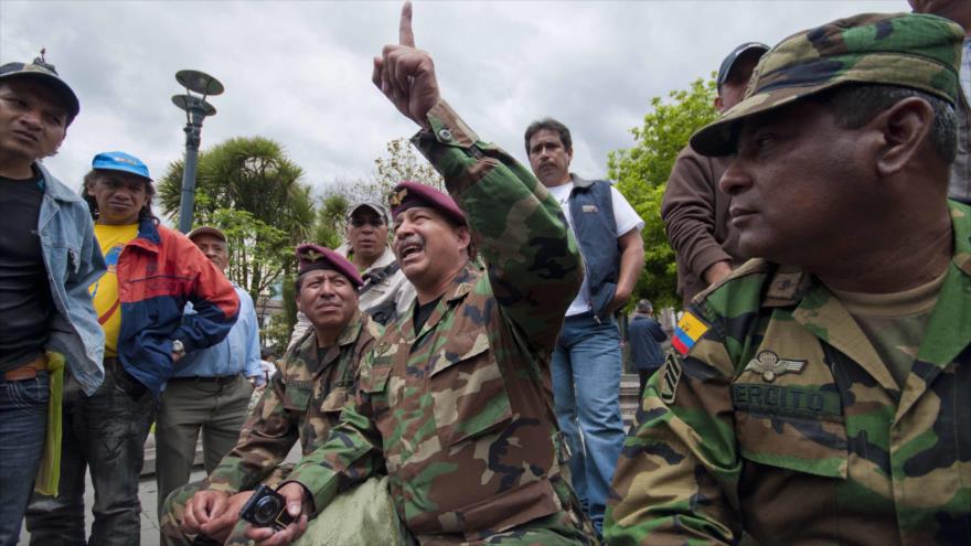 Efectivos de las Fuerzas Armadas de Ecuador, foto de archivo.