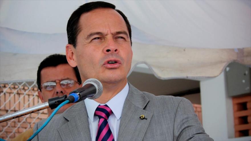 El gobernador del estado de Táchira (oeste de Venezuela), José Gregorio Vielma Mora.