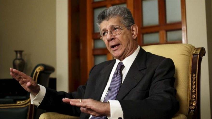 El presidente de la Asamblea Nacional (AN) de Venezuela, Henry Ramos Allup.