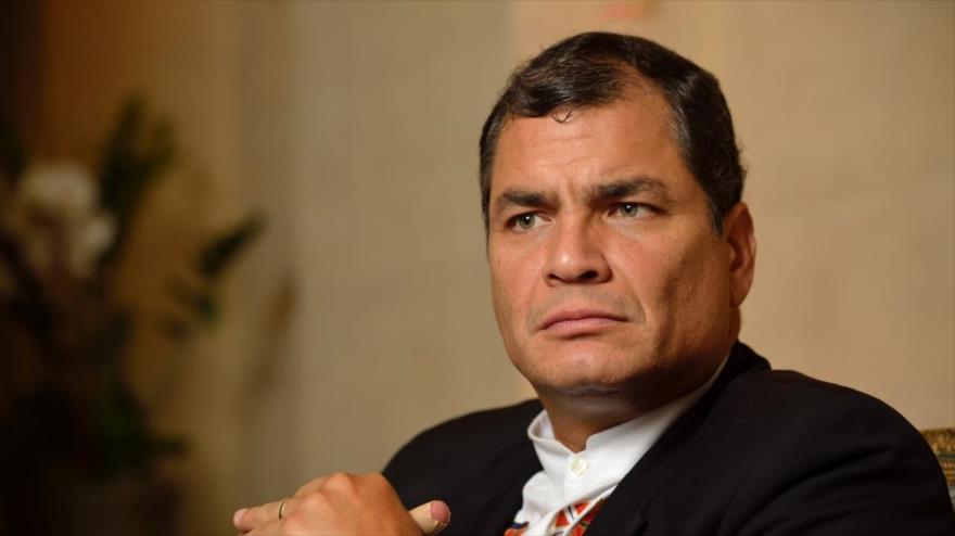 El presidente de Ecuador, Rafael Correa.