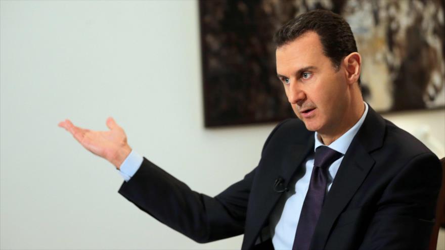 Bashar al-Asad, presidente de Siria.