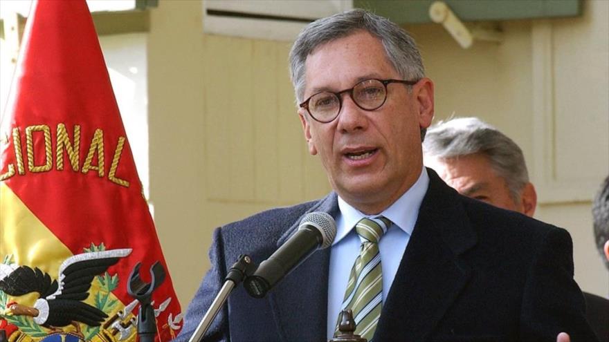 El agente boliviano ante la CIJ de La Haya, Eduardo Rodríguez Veltzé.