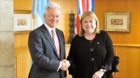 Argentina y Reino Unido firman declaración conjunta sobre Malvinas