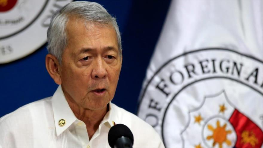 El ministro de Asuntos Exteriores filipino, Perfecto Yasay.