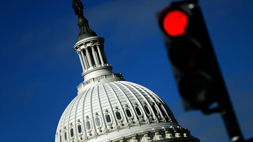 El Congreso de Estados Unidos en la capitalina ciudad de Washington.